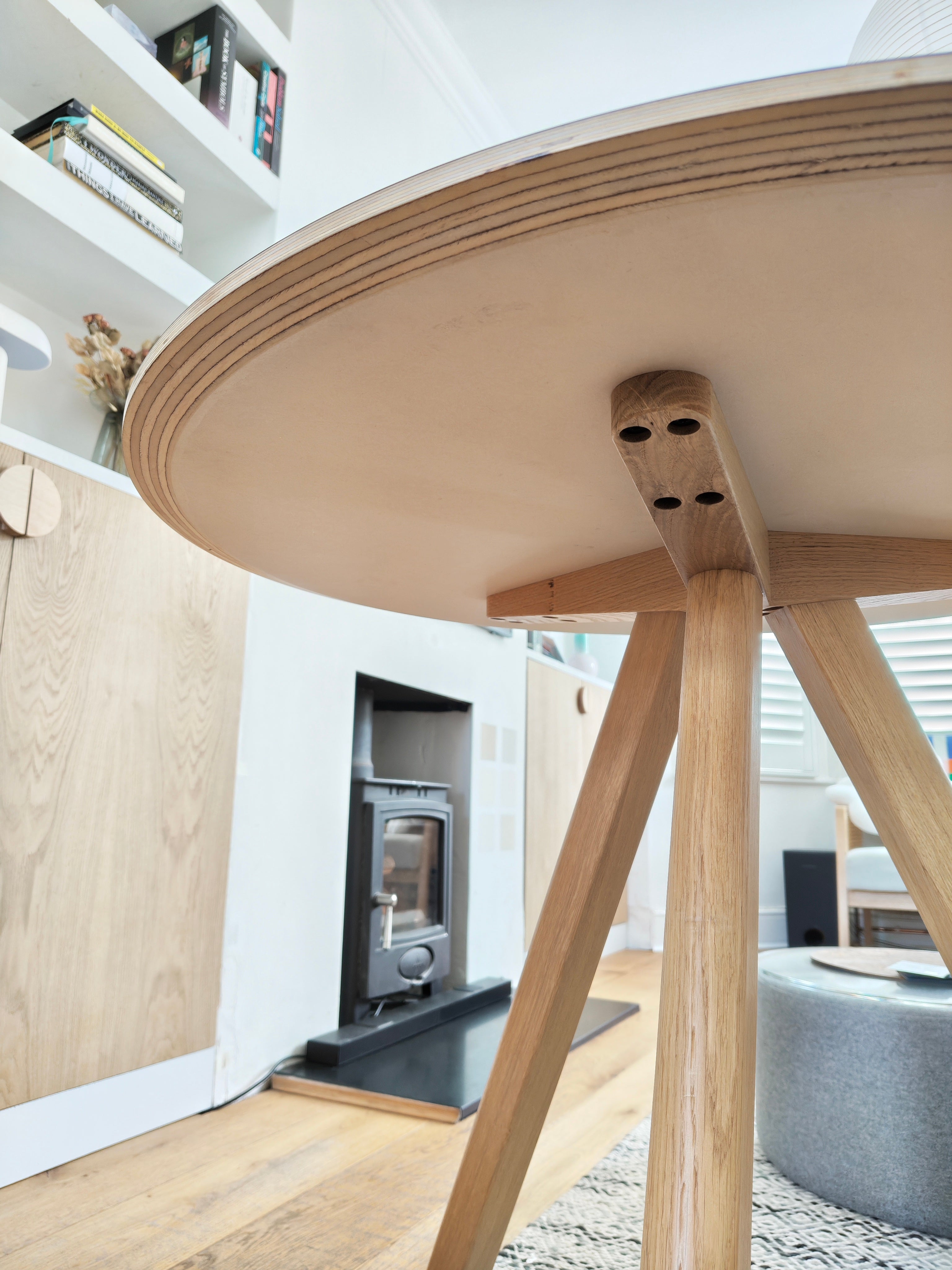 HAY CPH20 Round Dining Table, Seat 4