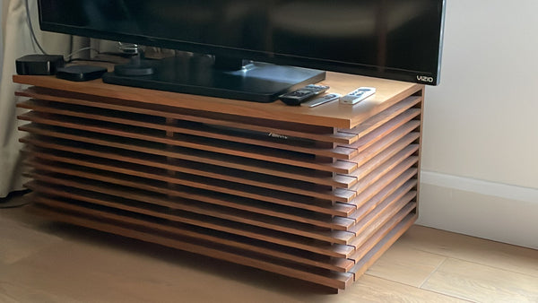 Line Media Console in Walnut from Design within Reach