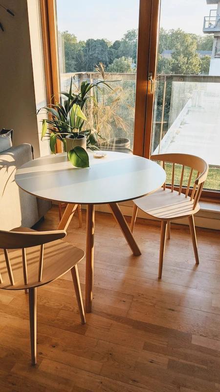 HAY CPH20 Round Dining Table, Seat 4