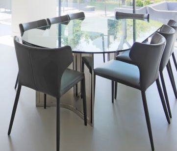 Galotti & Radice Glass Dining Table