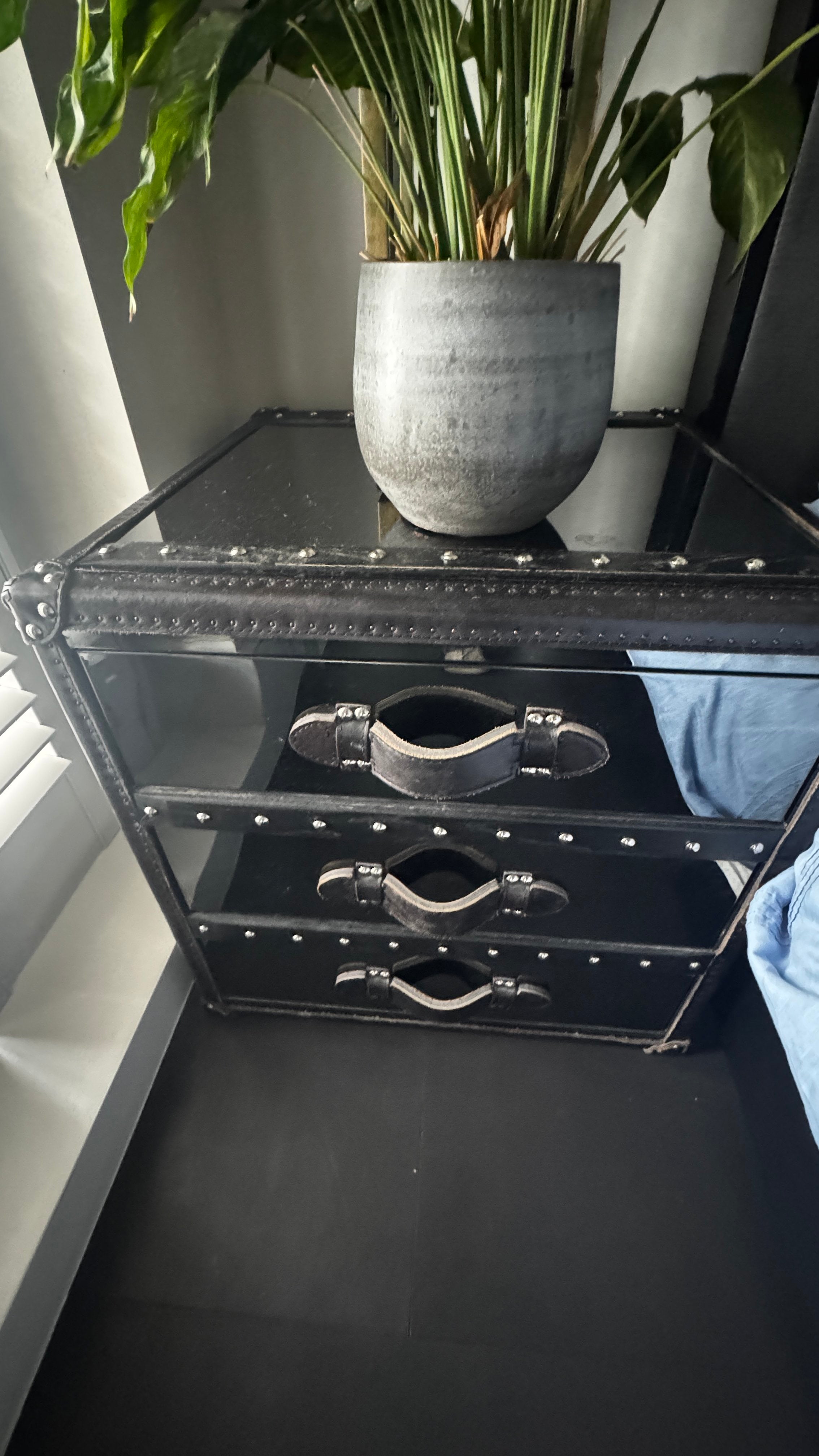 Iconic Timothy Oulton Stonyhurst Side Table x 2