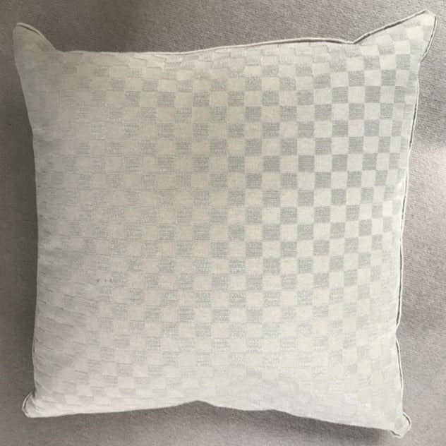 Square Silver Cushions-Accessories-Louise Bradley-LOT.co.uk