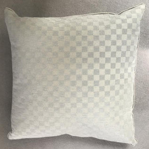 Square Silver Cushions-Accessories-Louise Bradley-LOT.co.uk