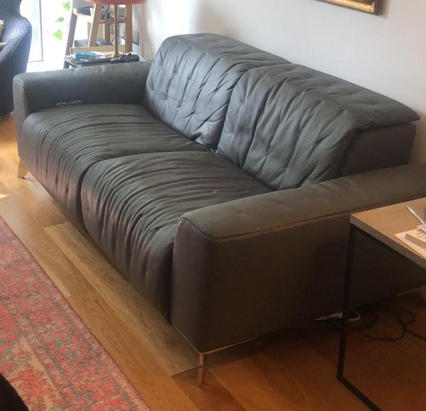 Roche Bobois Satellite 2 seater extending sofa