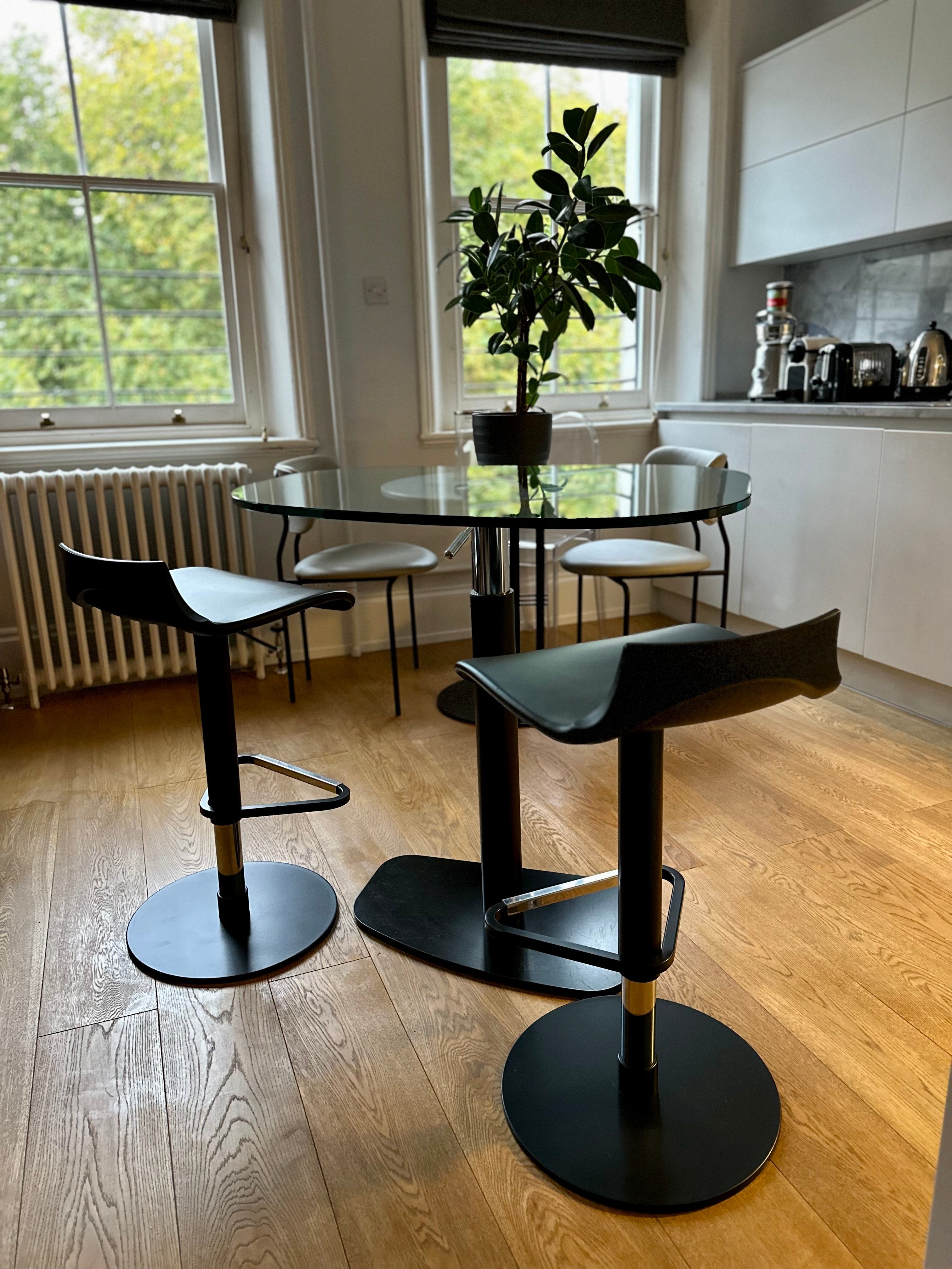 Ligne Roset Piazza Table and Stools x 2