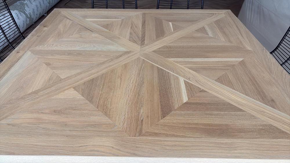 Parquet Handmade Luxury Square Bespoke Dining Table