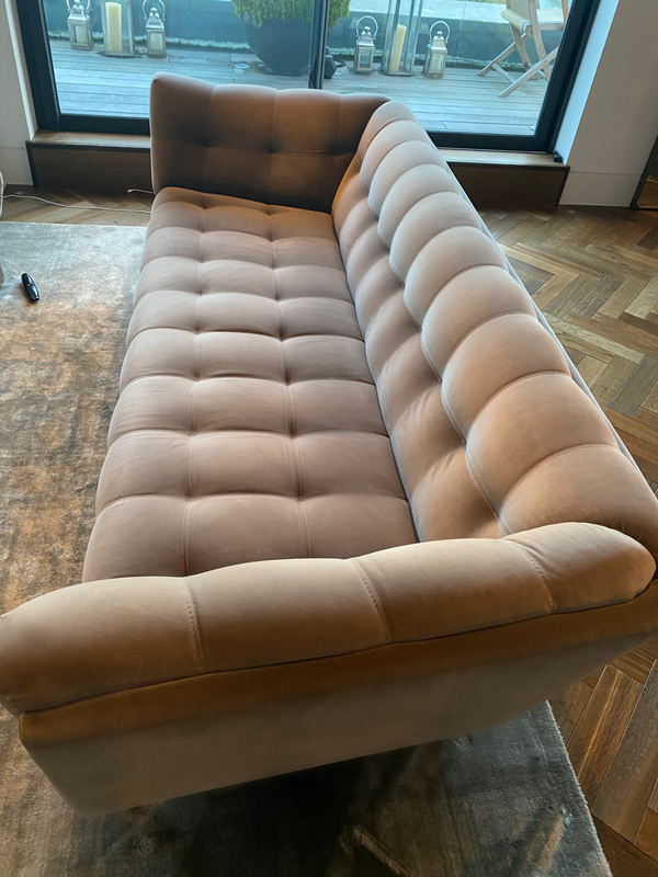 Grey Roche Bobois "Profile" 3 seater sofa
