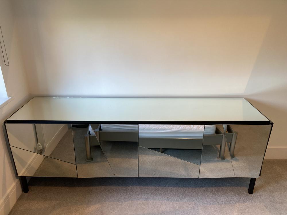 Tonelli Psiche Glass Sideboard