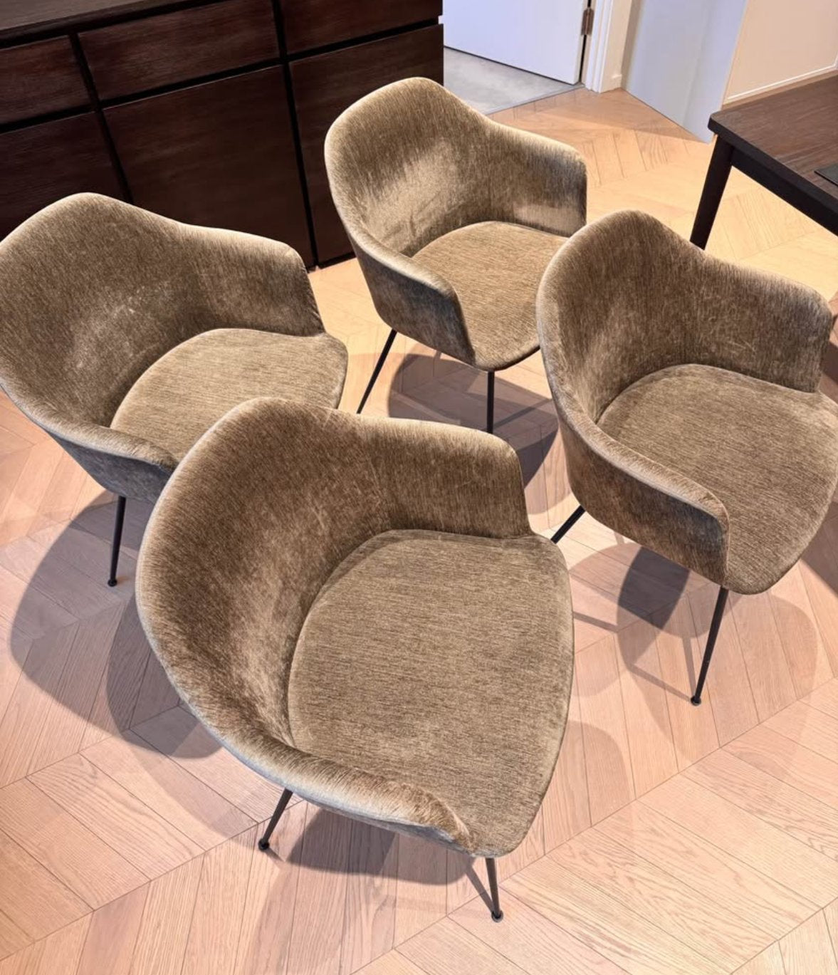 &Tradition Rely Dining Chairs x 4