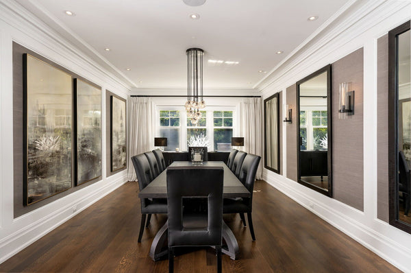 Christian Liaigre Misaine Dining Table and custom chairs