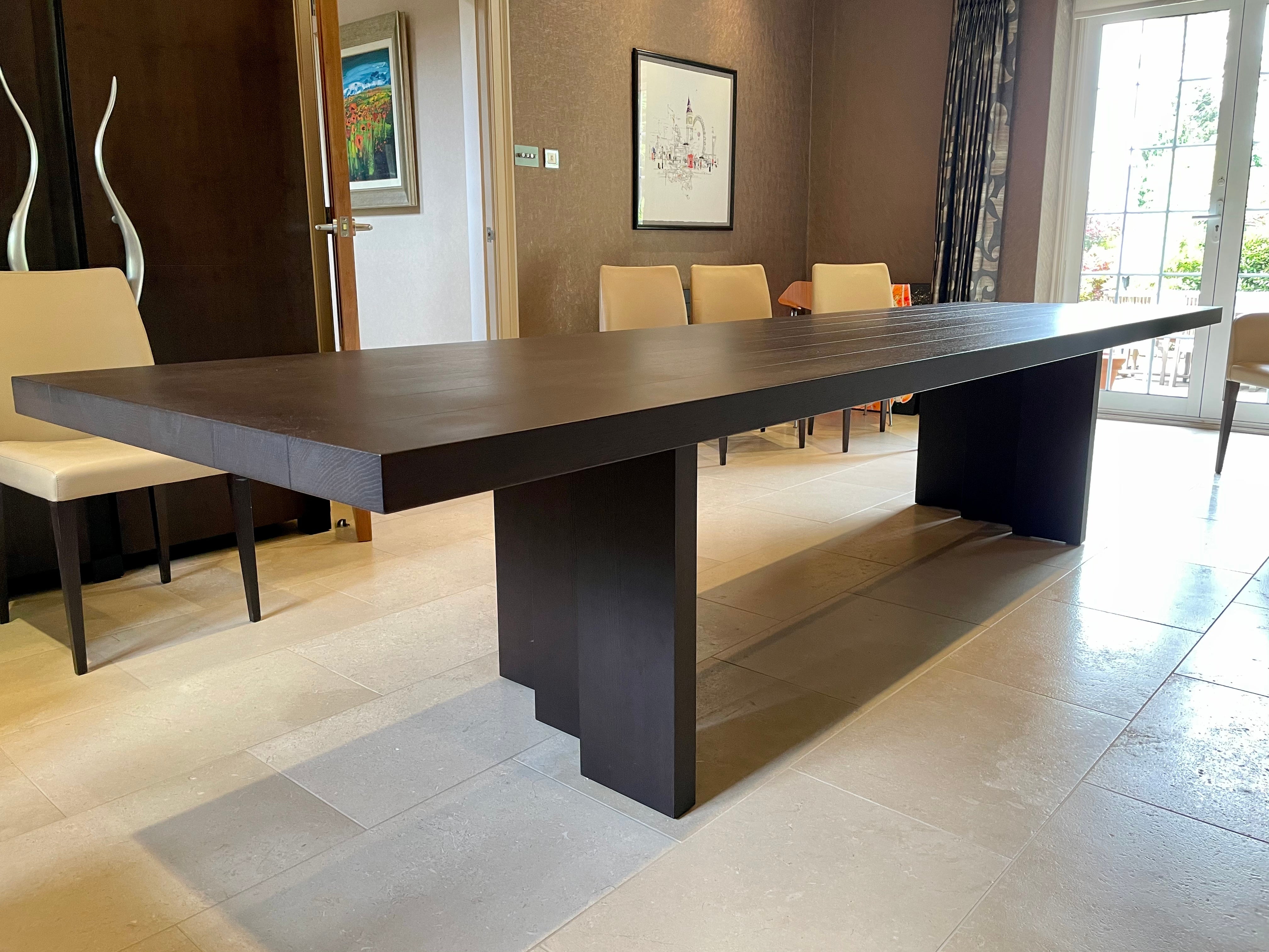 Wood Poltrona Frau HT Dining table.