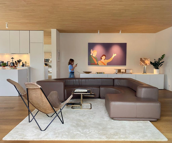 A "Lara" sofa By Pamio, Toso and Massari for Stilwood