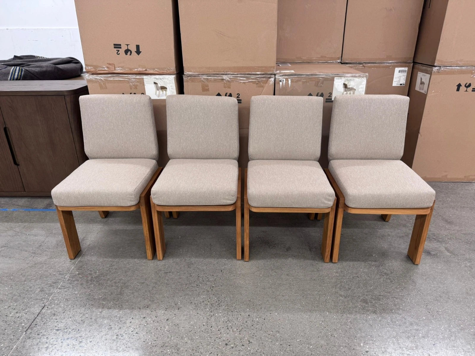 Restoration Hardware RH Tavira Outdoor Chairs x10 ****BRAND NEW****